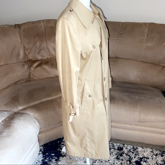 CHRISTIAN DIOR Men’s Khaki Trench Coat - Picture 2 of 10